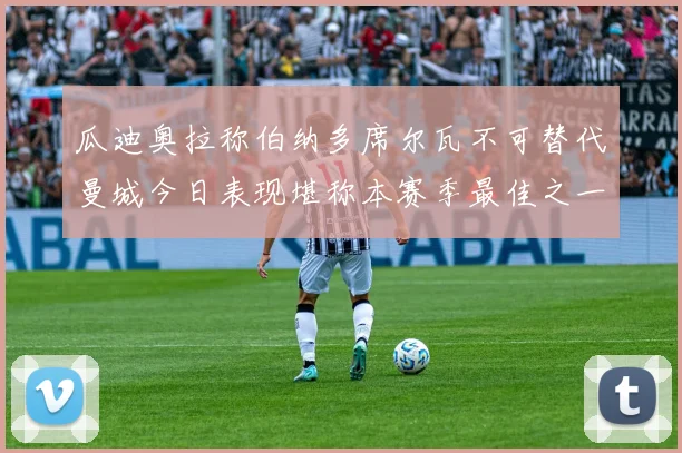 瓜迪奥拉称伯纳多席尔瓦不可替代曼城今日表现堪称本赛季最佳之一